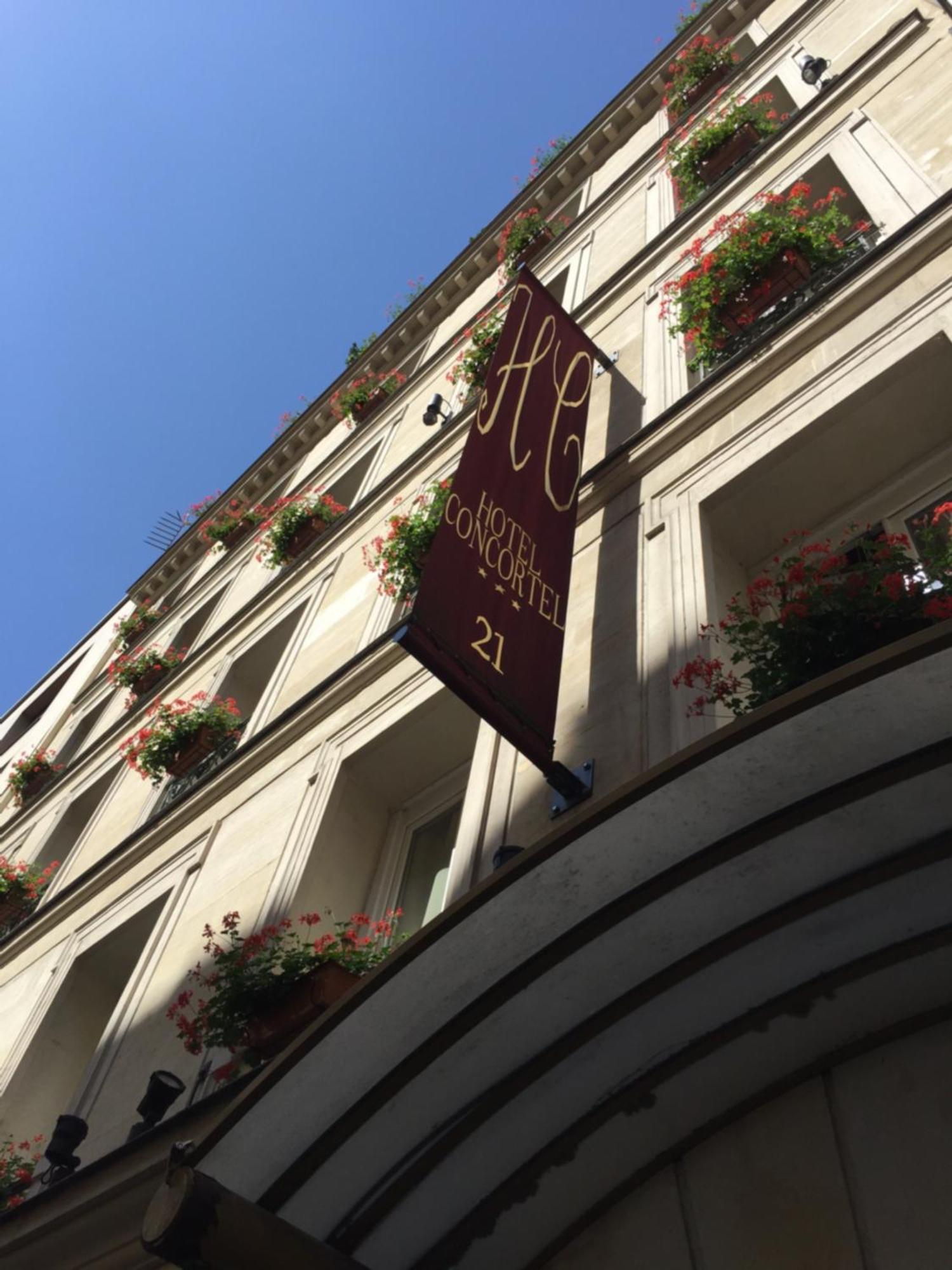 Hotel Concortel Parijs Buitenkant foto